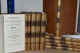 GILPIN; William, Eleven Volumes of Picturesque Works comprising Observations On Several Parts Of