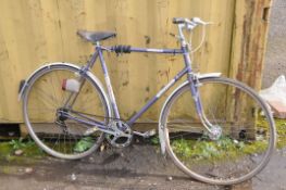 A VINTAGE PUCH PRIMA GENTS BIKE with 5 speed Simplex gears and 23in frame along with a vintage