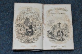 DICKENS; Charles, Martin Chuzzlewit, With Illustrations By Phiz, published by Chapman And Hall 1844,