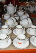 A TWENTY EIGHT PIECE WEDGWOOD 'CAVENDISH' PART TEA AND COFFEE SET, pattern no R4680, comprising a