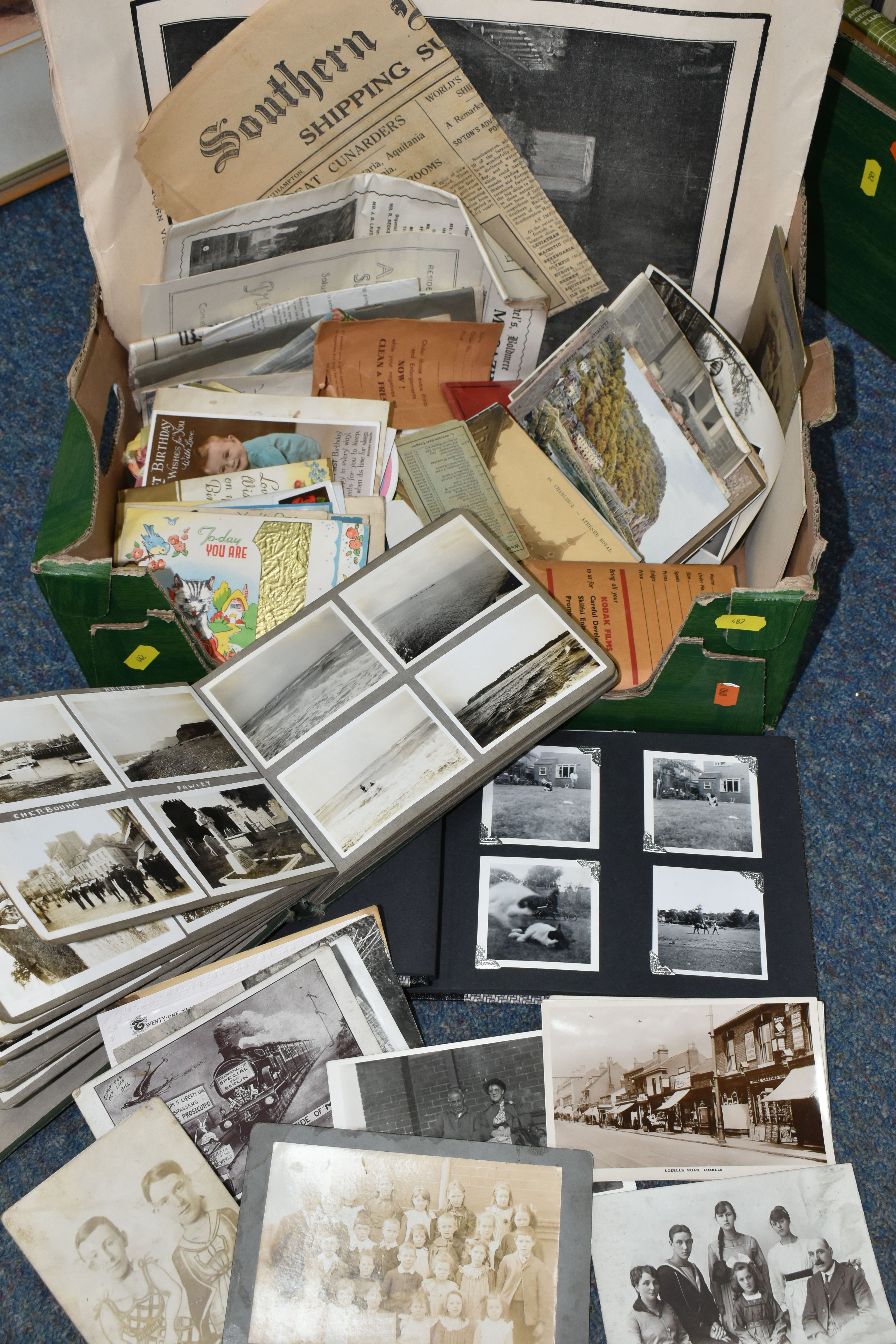 FIVE BOXES OF BOOKS, RECORDS & EPHEMERA containing approximately seventy-five miscellaneous titles - Image 2 of 6