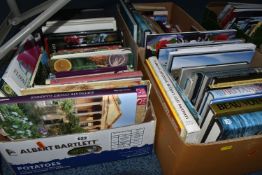 THREE BOXES OF BOOKS containing over seventy-five miscellaneous titles in hardback and paperback