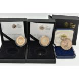 A PARCEL OF SILVER AND SILVER PROOF CASED COINS, to include a 31.5 gram Sterling Silver 1900