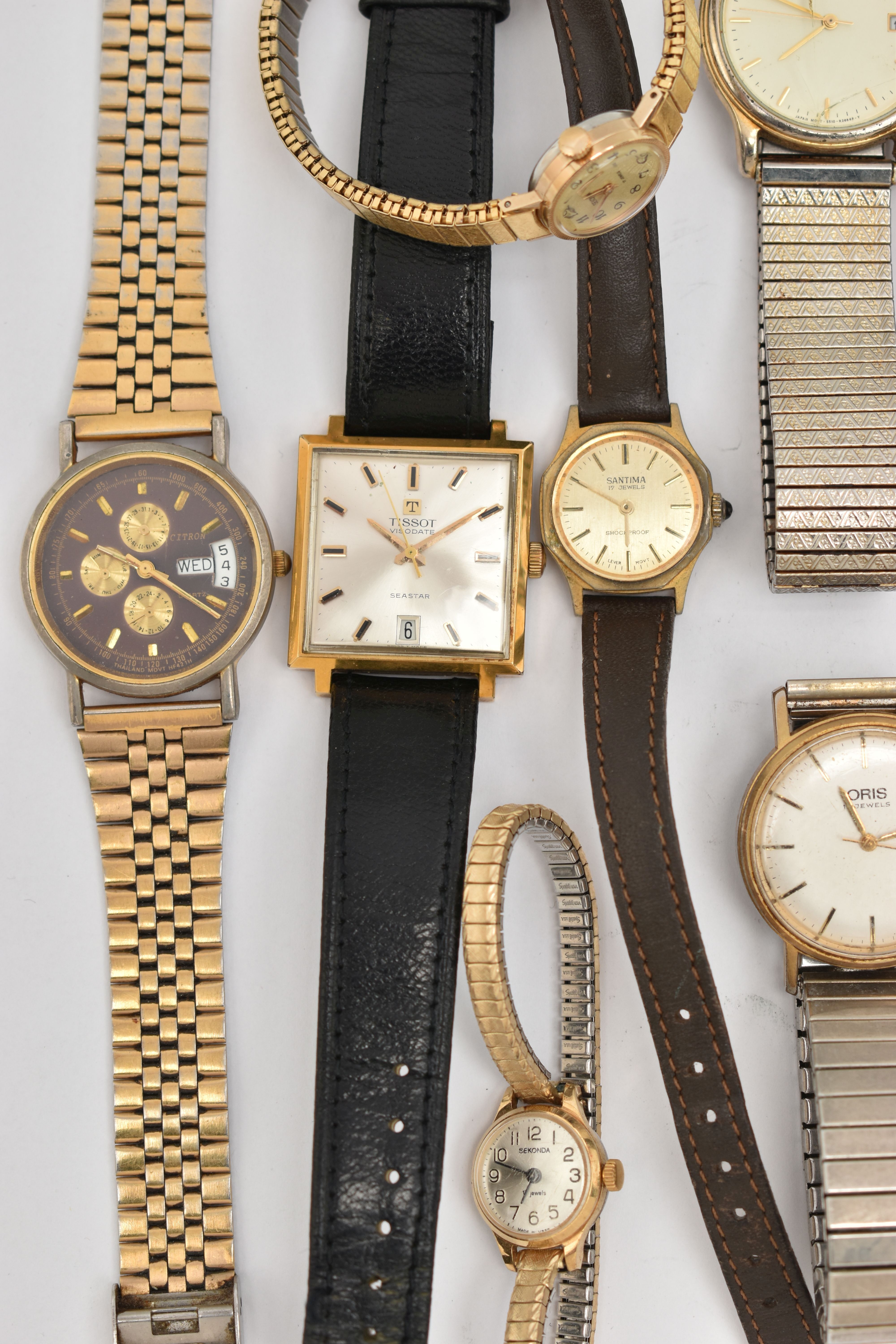 A BAG OF ASSORTED LADIES AND GENTS WRISTWATCHES, mostly quartz movements, names to include ' - Image 2 of 6