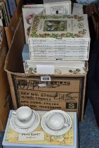 ONE BOX OF BRAMBLY HEDGE AND BEATRIX POTTER - PETER RABBIT BOXED SETS, to include The Brambly