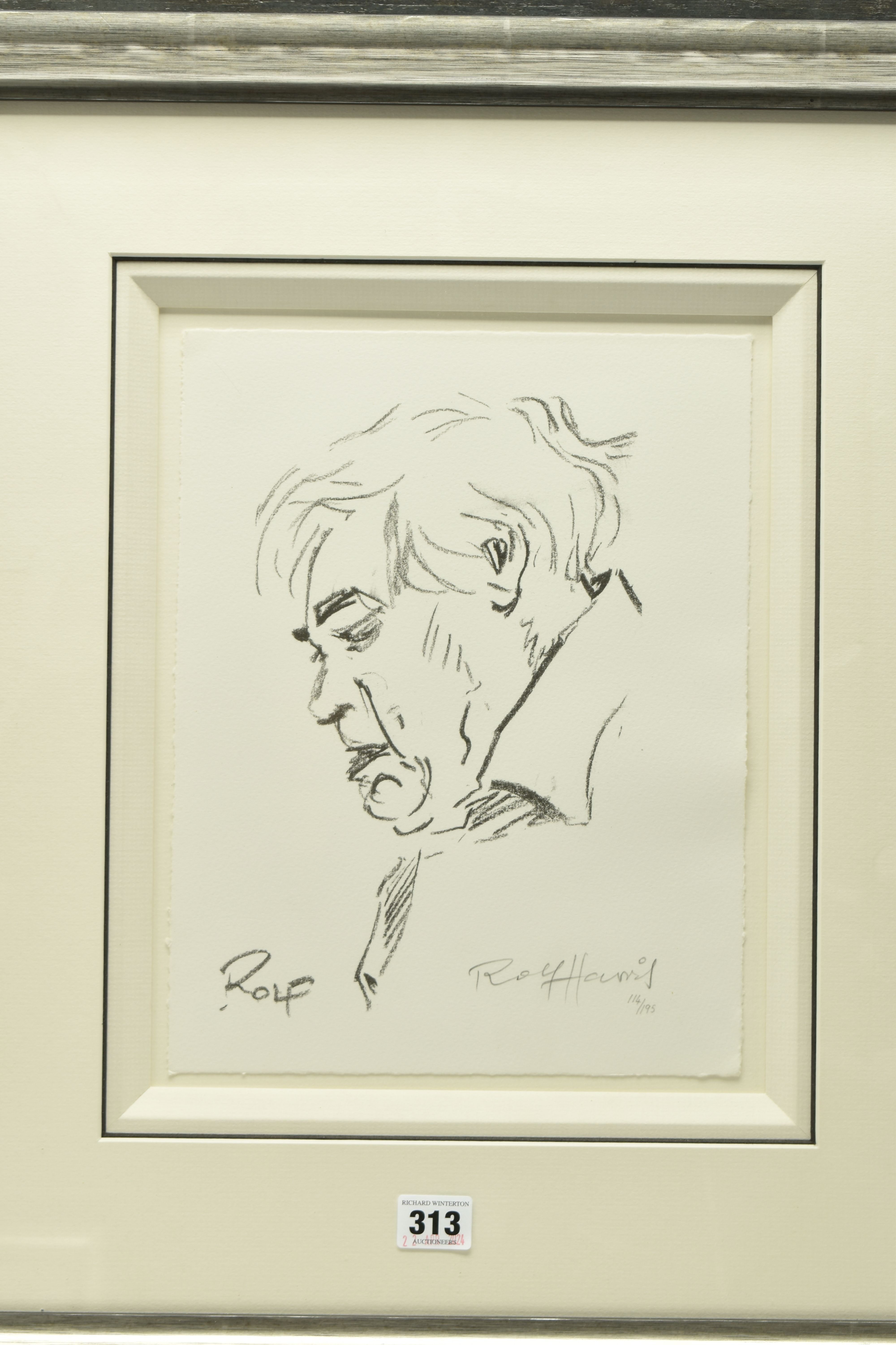 ROLF HARRIS (AUSTRALIA 1930-2023) 'SKETCH CLUB - CONCENTRATION', a signed limited edition print on - Image 2 of 8