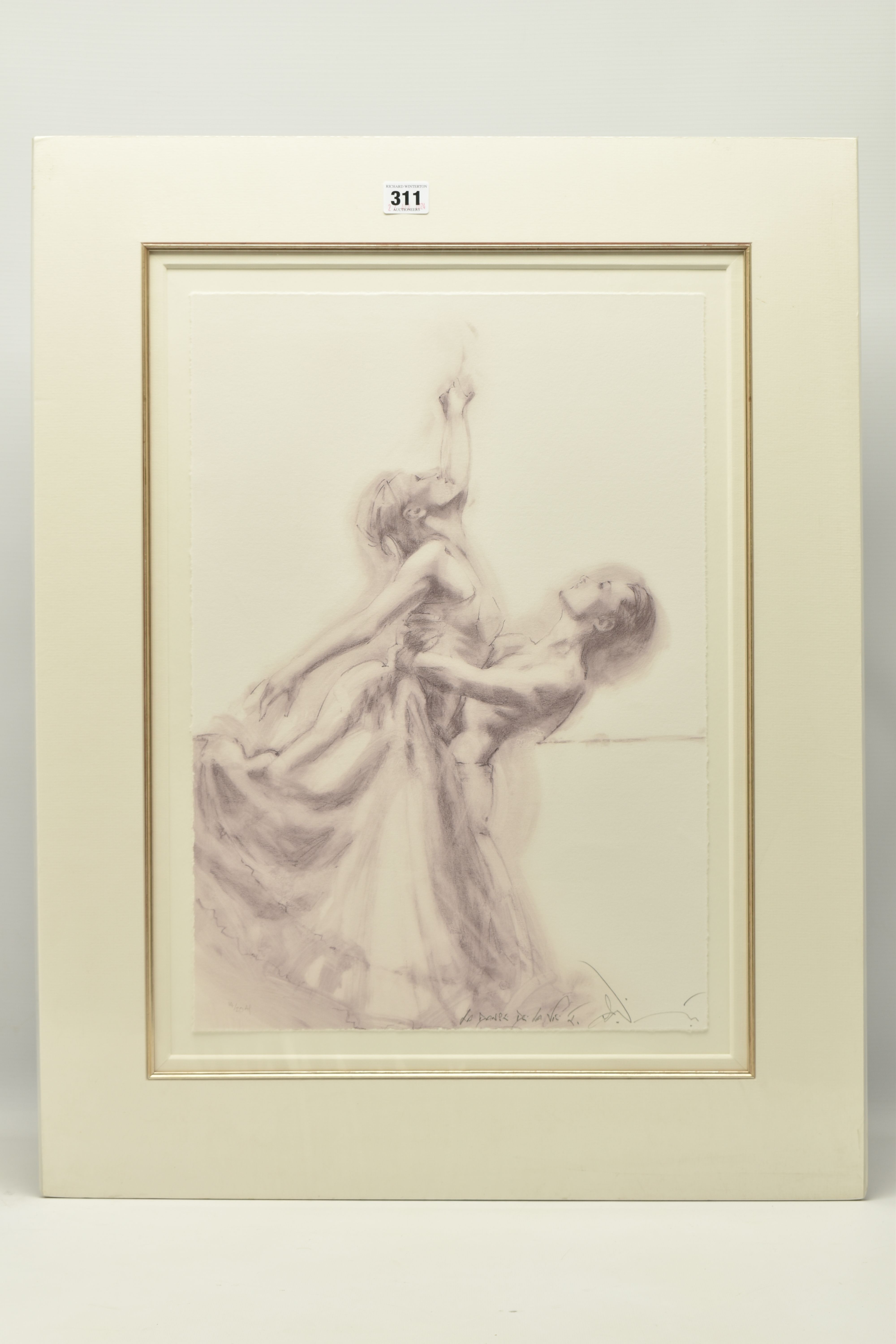 CHARLES WILLMOTT (BRITISH 1943) 'LA DANSE DE LA VIE', a signed artist proof edition print