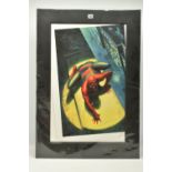 ALEX ROSS FOR MARVEL COMICS (AMERICAN CONTEMPORARY) 'THE SPECTACULAR SPIDERMAN', a signed limited