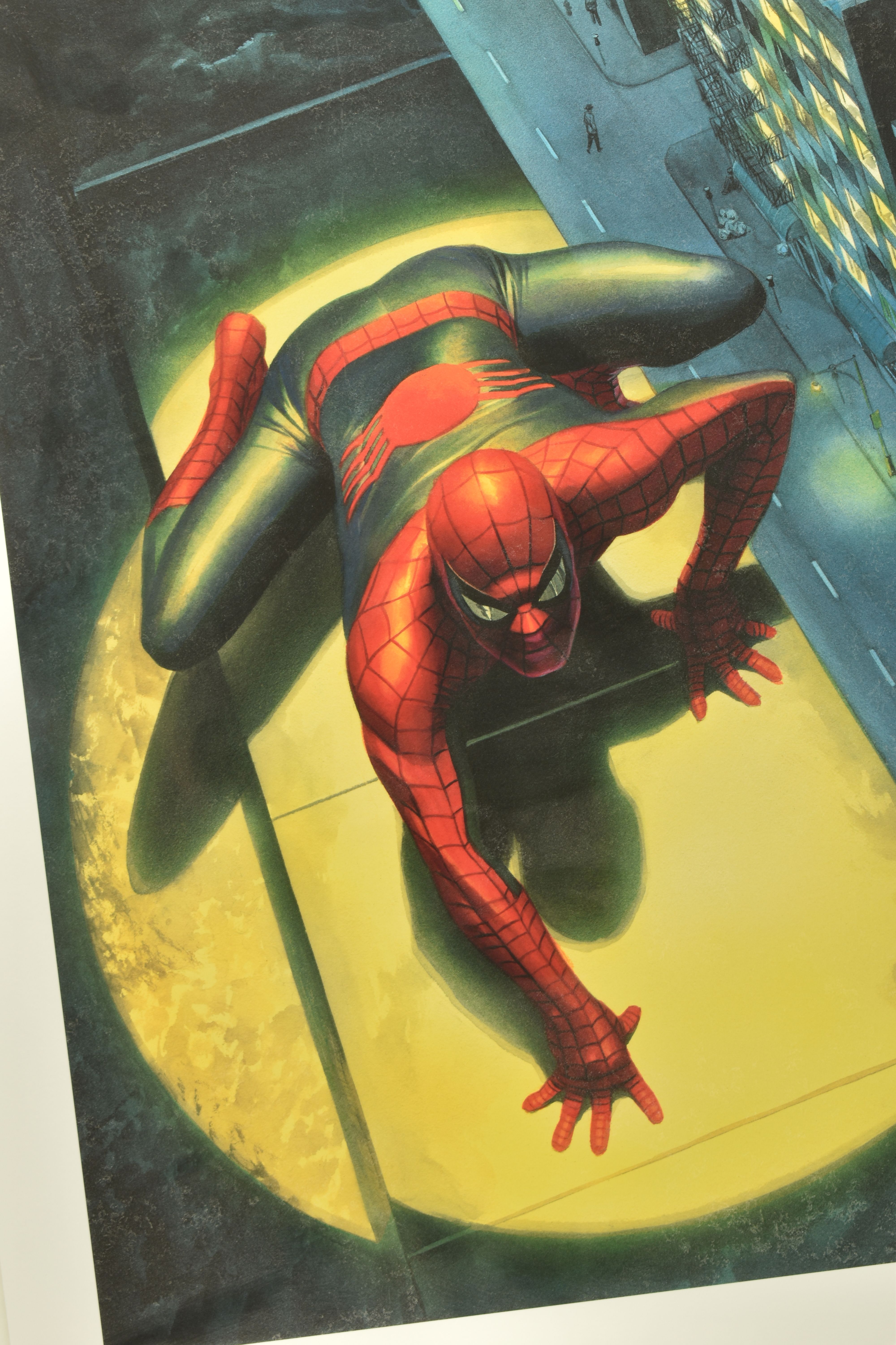 ALEX ROSS FOR MARVEL COMICS (AMERICAN CONTEMPORARY) 'THE SPECTACULAR SPIDERMAN', a signed limited - Image 2 of 5