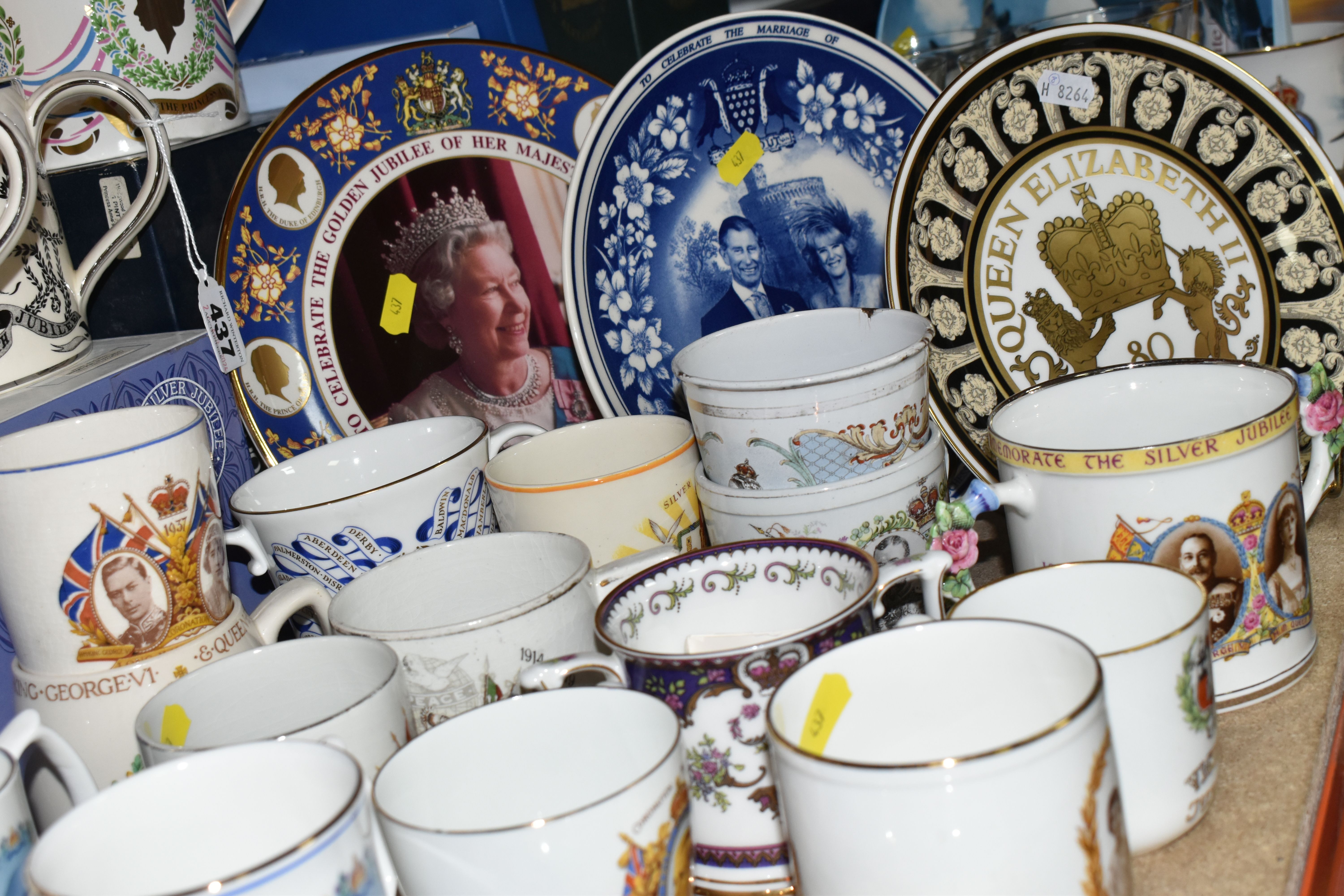 A COLLECTION OF ROYAL THEMED MEMORABILIA ETC, to include two Richard Guyatt for Wedgwood Silver - Image 7 of 7