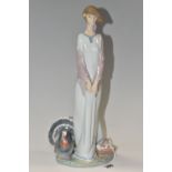 A LLADRO 'ON THE FARM' FIGURINE, model 6505, designed by Juan Huerta 1998-2000, height 36cm (1) (