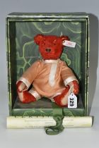 A STEIFF LIMITED EDITION 'BABY ALFONZO' TEDDY BEAR, an exclusive for Teddy Bears of Witney 1995,