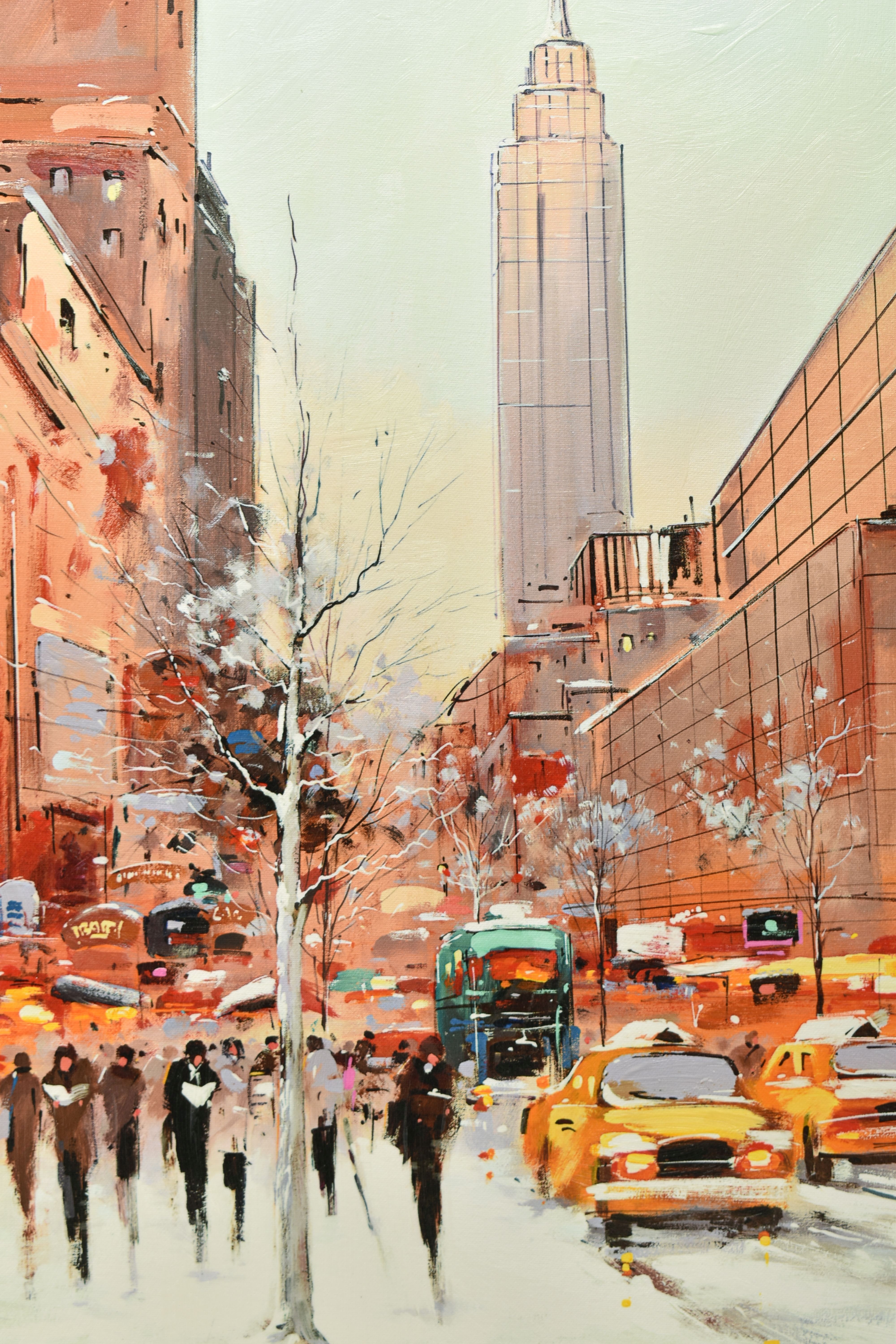 HENDERSON CISZ (BRAZIL 1960) 'MANHATTAN MORNING', a signed limited edition print depicting a New - Image 2 of 9