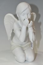 A BOXED LLADRO 'A FANTASY BREATH' FIGURINE, matte porcelain, model 9223, sculptor Ernest Massuet,