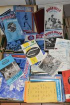 A COLLECTION OF ASTON VILLA HOME AND AWAY PROGRAMMES, mainly from the late 1960's to the early