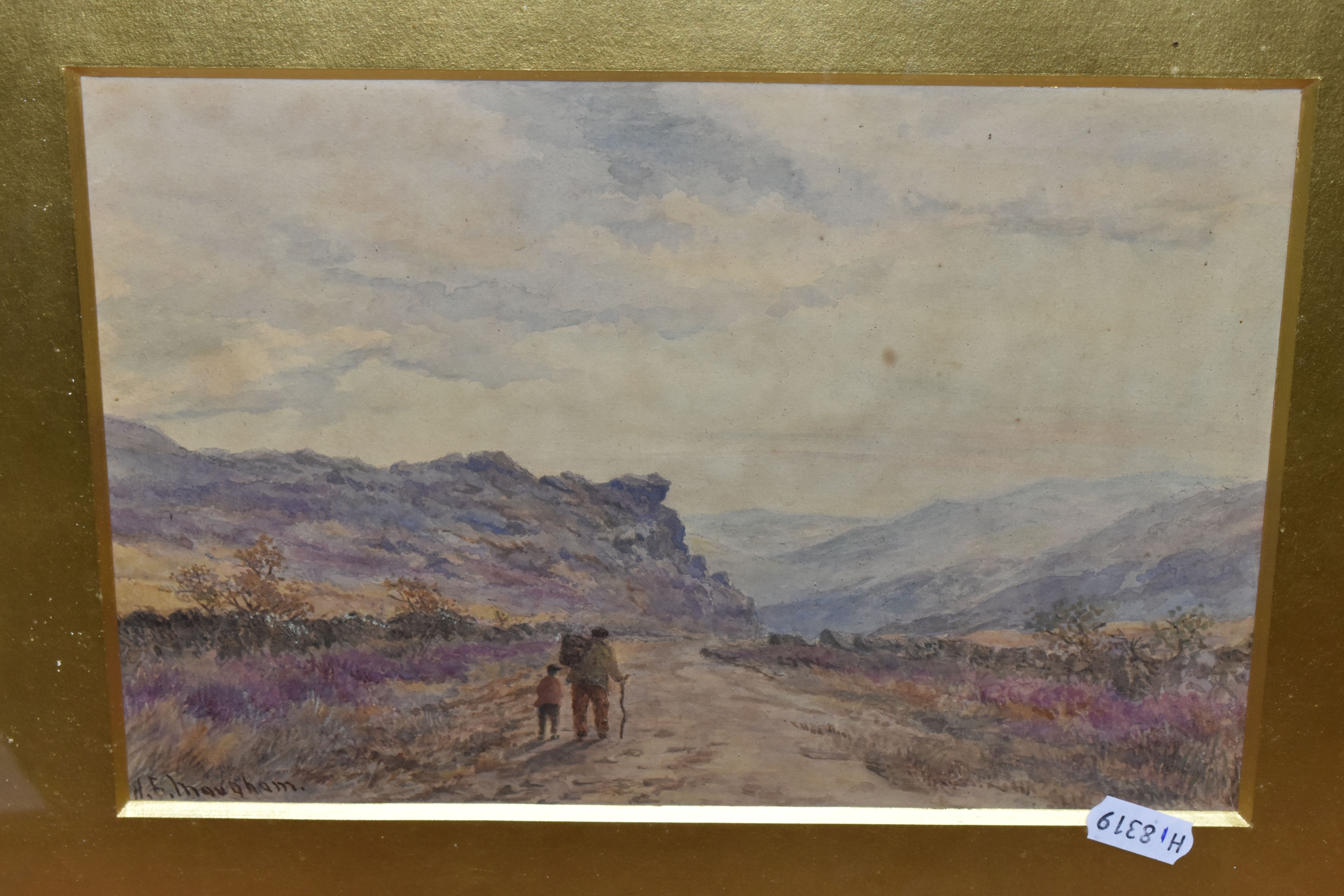 THREE LATE 19TH / EARLY 20TH CENTURY LANDSCAPE WATERCOLOURS, comprising a Arthur F. Maugham - Image 2 of 9