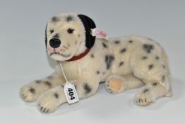 AN UNBOXED MODERN STEIFF LIMITED EDITION MOHAIR DALMATIAN DOG, No.038600, limited edition No.0630 of