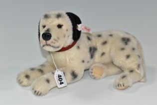 AN UNBOXED MODERN STEIFF LIMITED EDITION MOHAIR DALMATIAN DOG, No.038600, limited edition No.0630 of