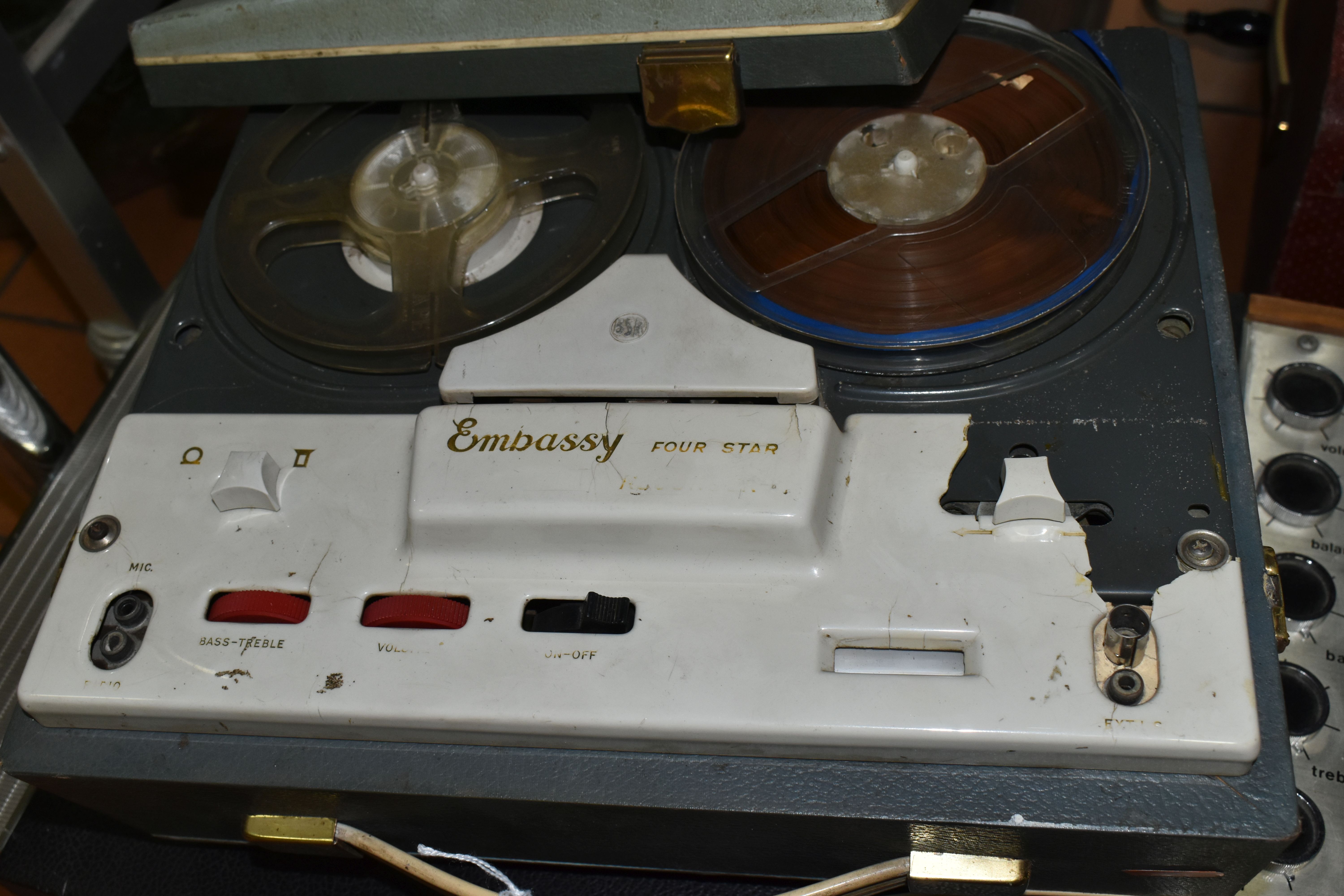 A GROUP OF AUDIO EQUIPMENT, comprising an ITT KB turntable DD206DC ACOS GP91-94, an Embassy Four - Image 3 of 6