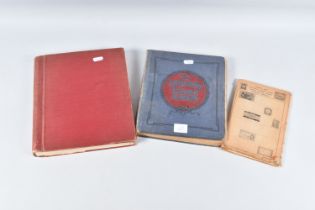 3 STAMP ALBUMS WITH MID PERIOD WORLDWIDE COLLECTION WITH SOME SLIGHTLY BETTER