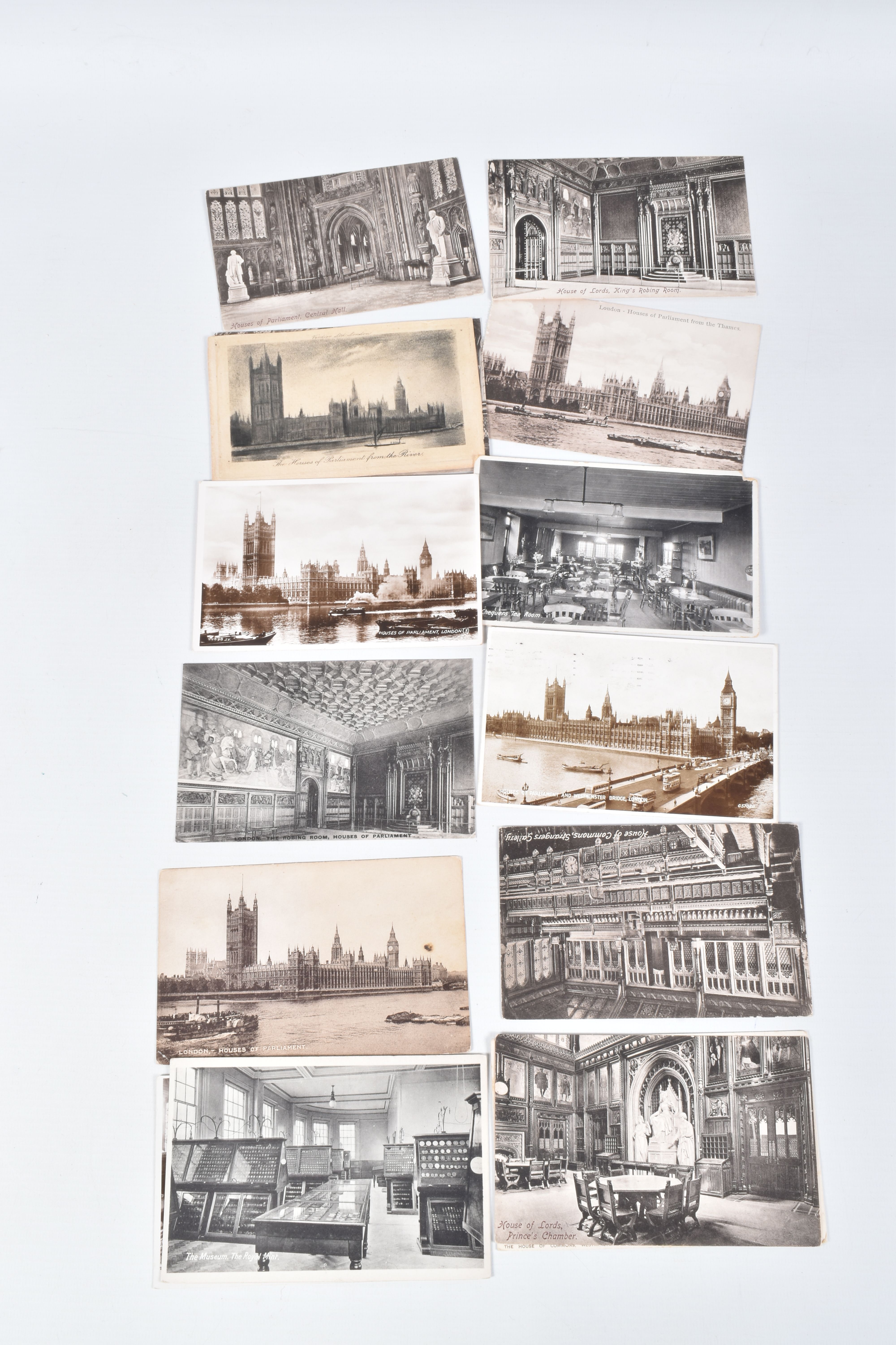 A LARGE COLLECTION OF POSTCARDS, APPROXIMATELY 850-900 , to include the House of Commons, the Home - Image 2 of 10