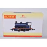 A BOXED OO GAUGE HORNBY MODEL RAILWAY STEAM LOCOMOTIVE, Class W4 Peckett 0-4-0ST, no. 74 Port of