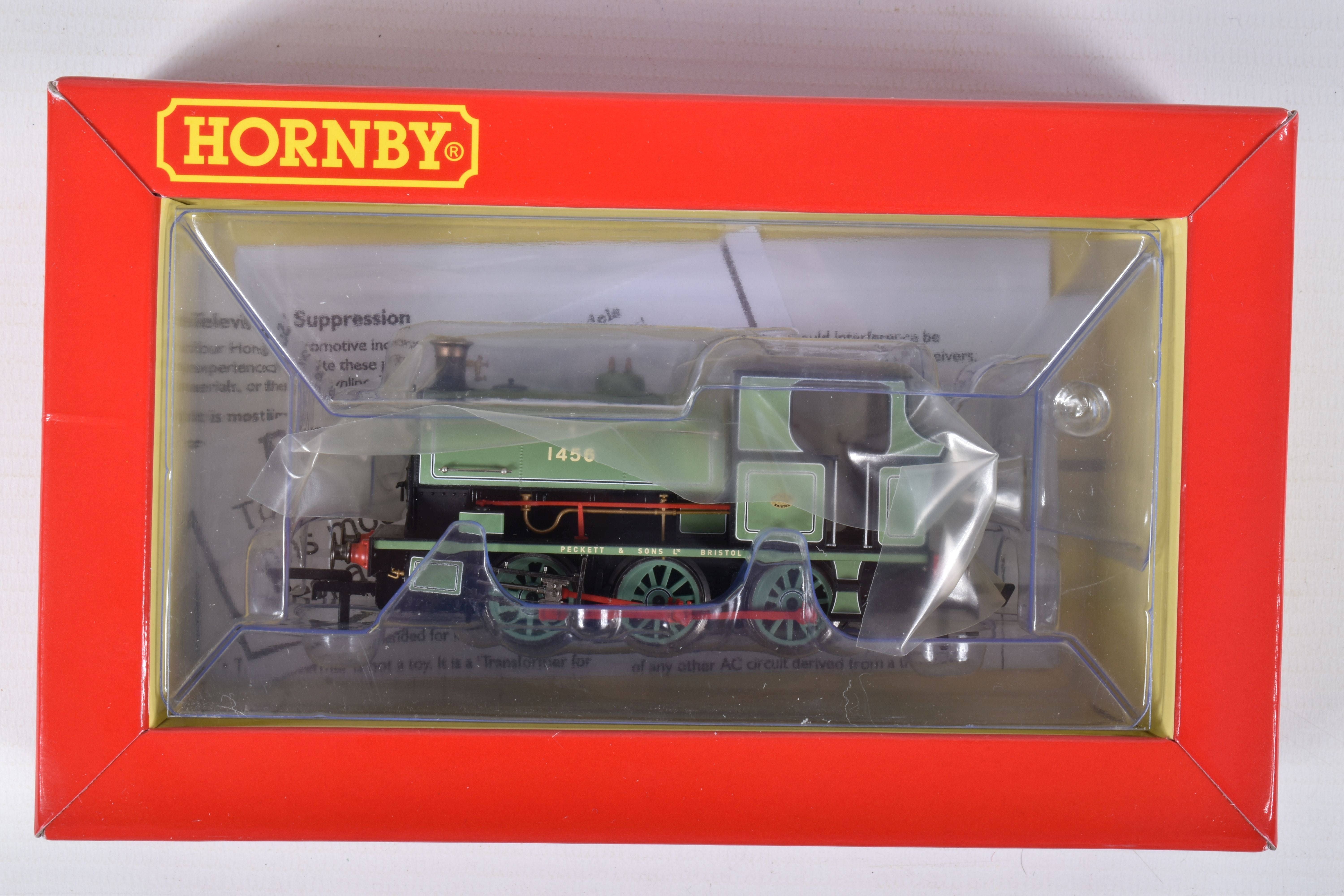 A BOXED OO GAUGE HORNBY MODEL RAILWAY STEAM LOCOMOTIVE Peckett W4 Class 0-4-0ST no. 1456 ' - Image 3 of 3