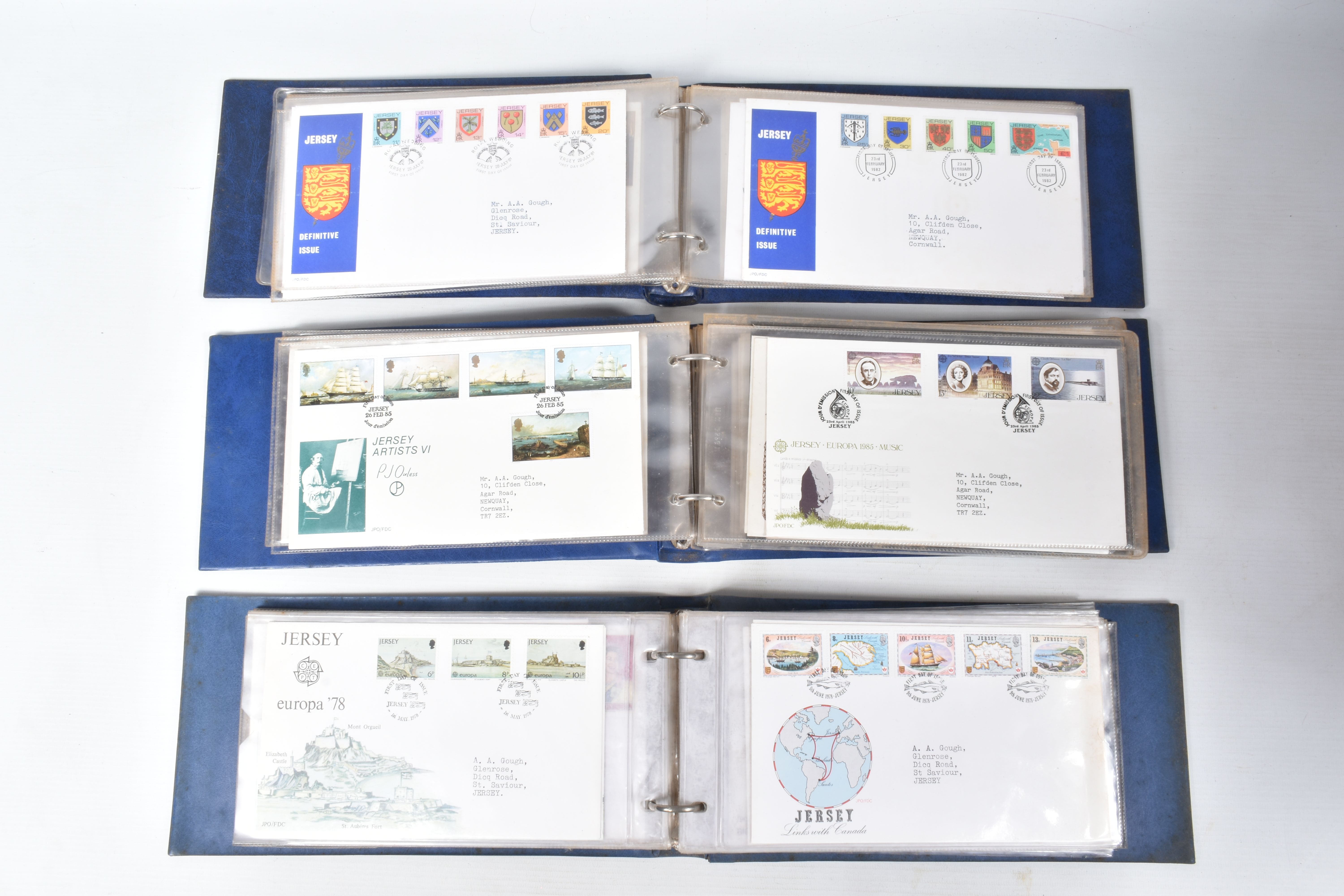 TWO BOXES WITH COLLECTION OF STAMPS TO INCLUDE A COUPLE OF HISTORY OF WWII COVERS. We also note a - Image 18 of 27