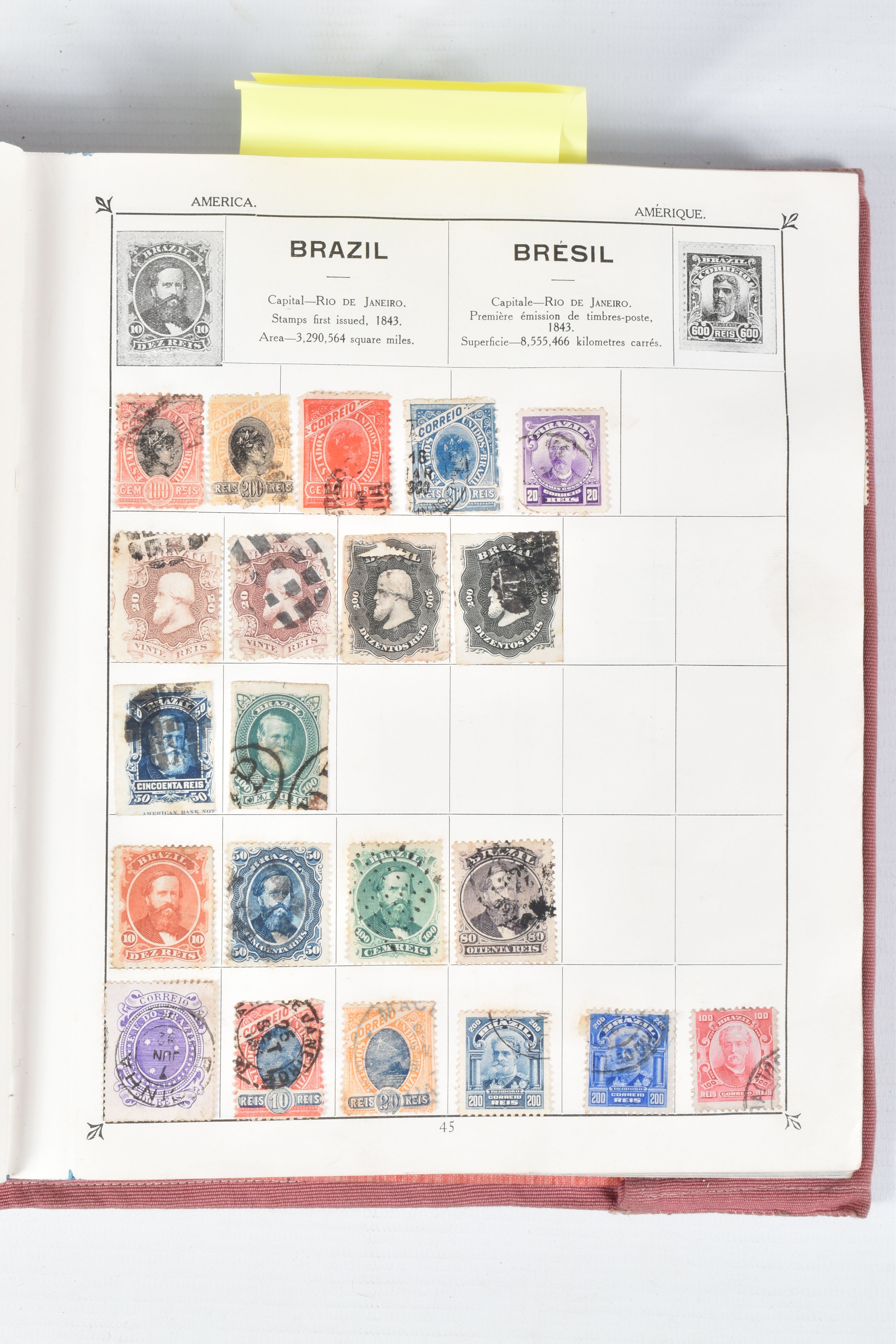 STAMP COLLECTION IN 2 SMALL CASES. We note 2 Strand type albums with multi-generation collectionm - Image 4 of 23
