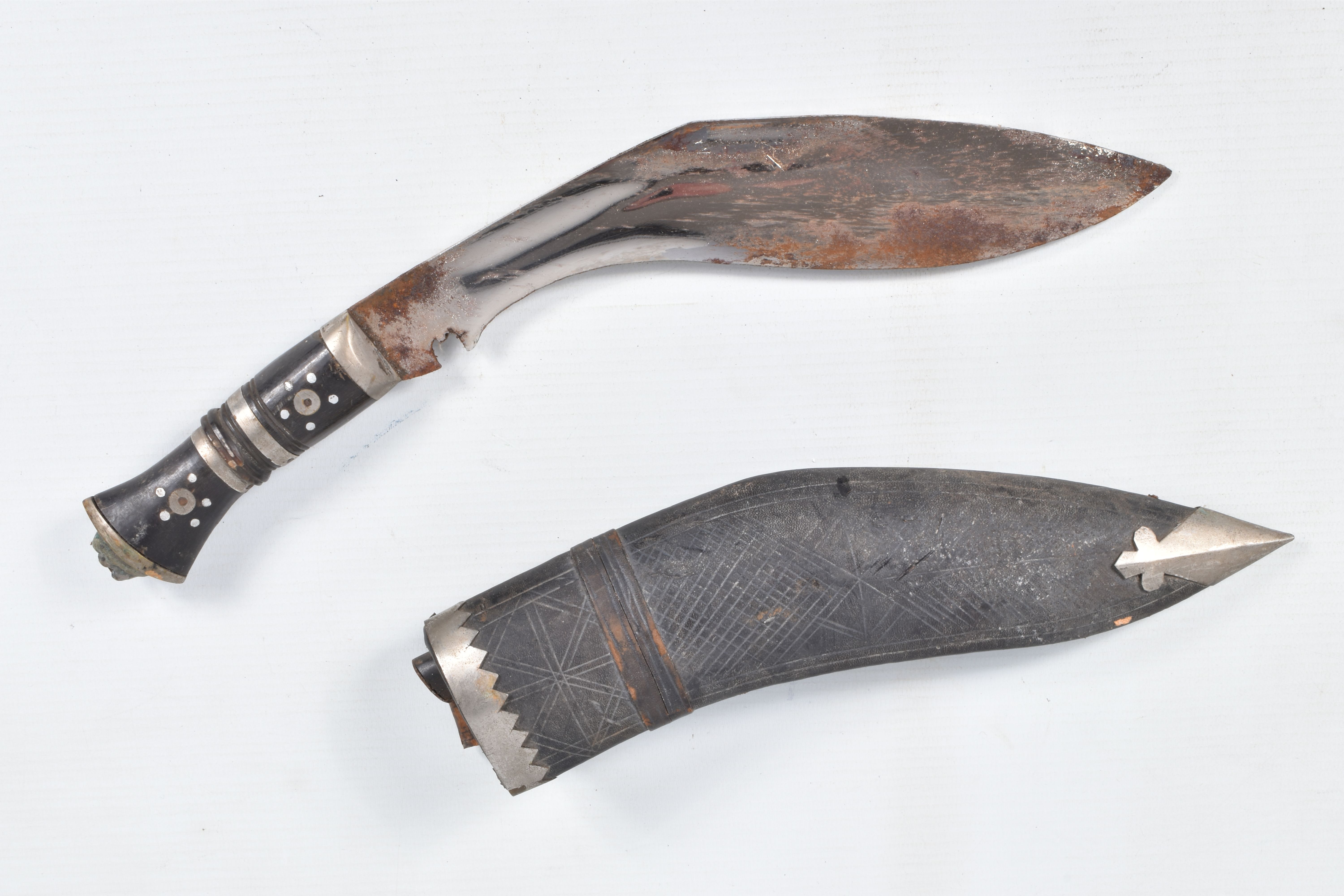 THREE BAYONETS AND A KUKRI STYLE KNIFE, these include a French Graf Bayonet, a 1907 Pattern - Image 3 of 92