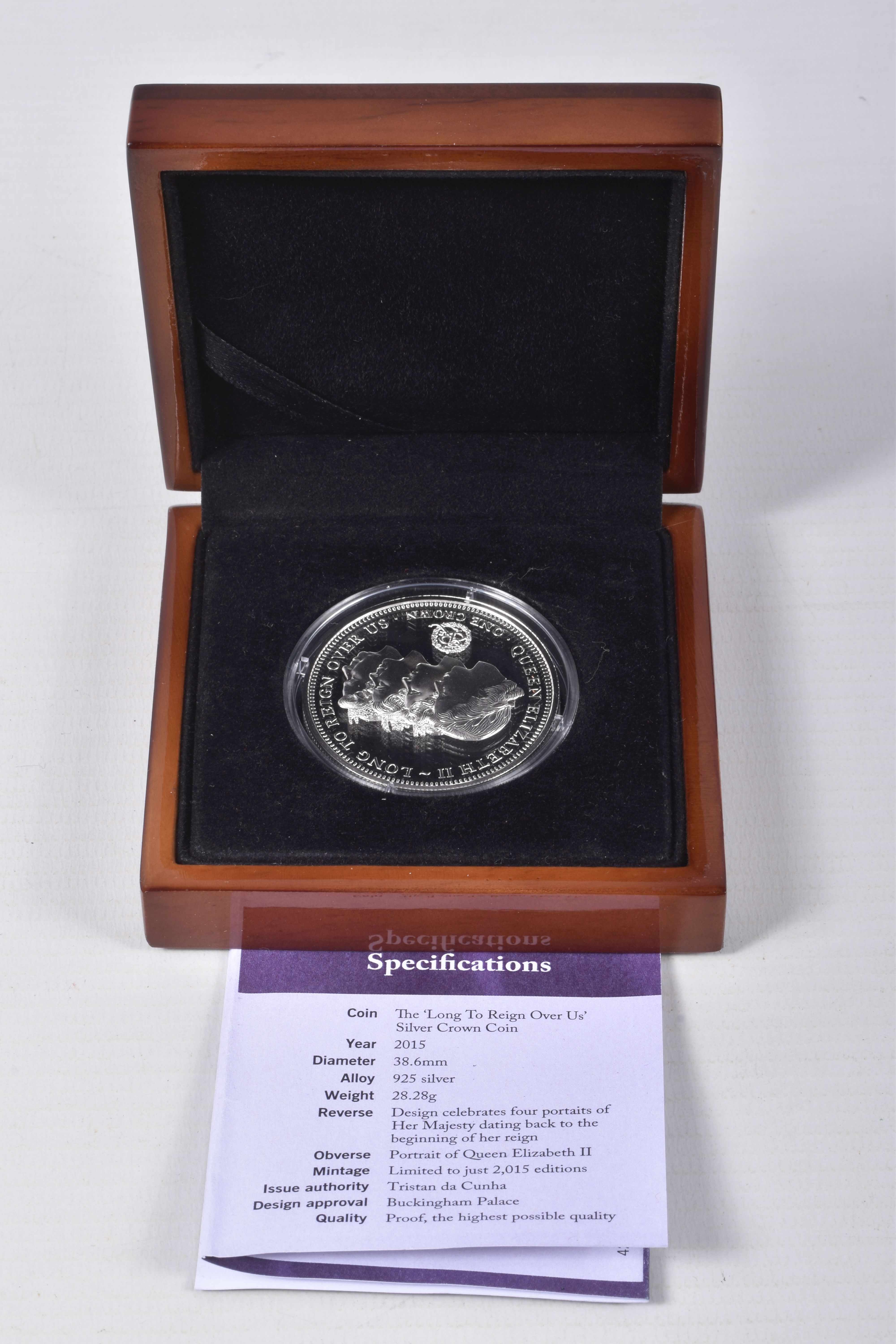 A 2012 SILVER PROOF .925 RENAMED THE ELIZABETH TOWER (Big Ben Clock Tower) 2oz Numisproof box and - Image 2 of 9