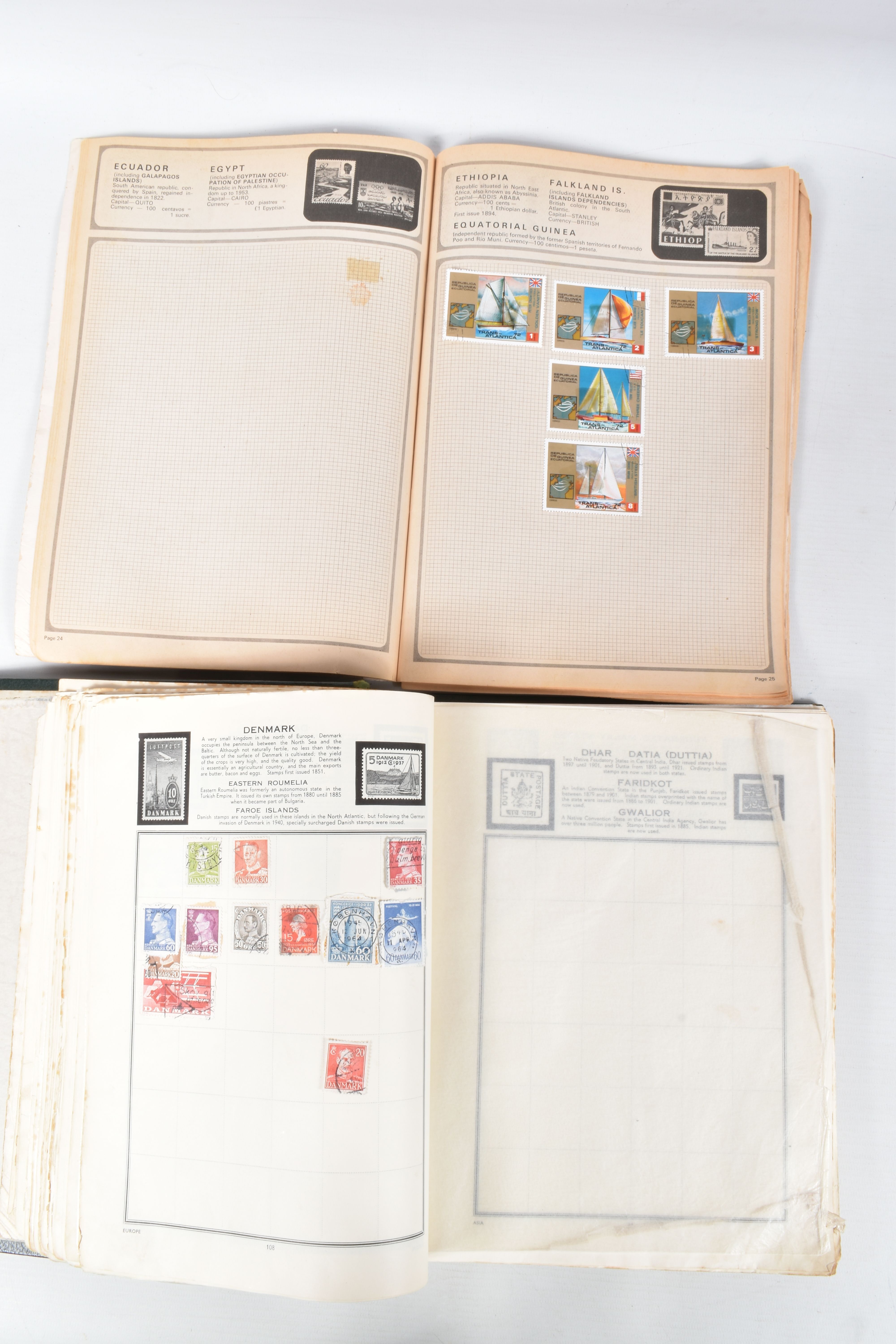 LARGE COLLECTION OF STAMPS IN 3 BOXES INCLUDING NUMEROUS MID PERIOD WORLDWIDE COLLECTIONS, BASIC - Image 15 of 54