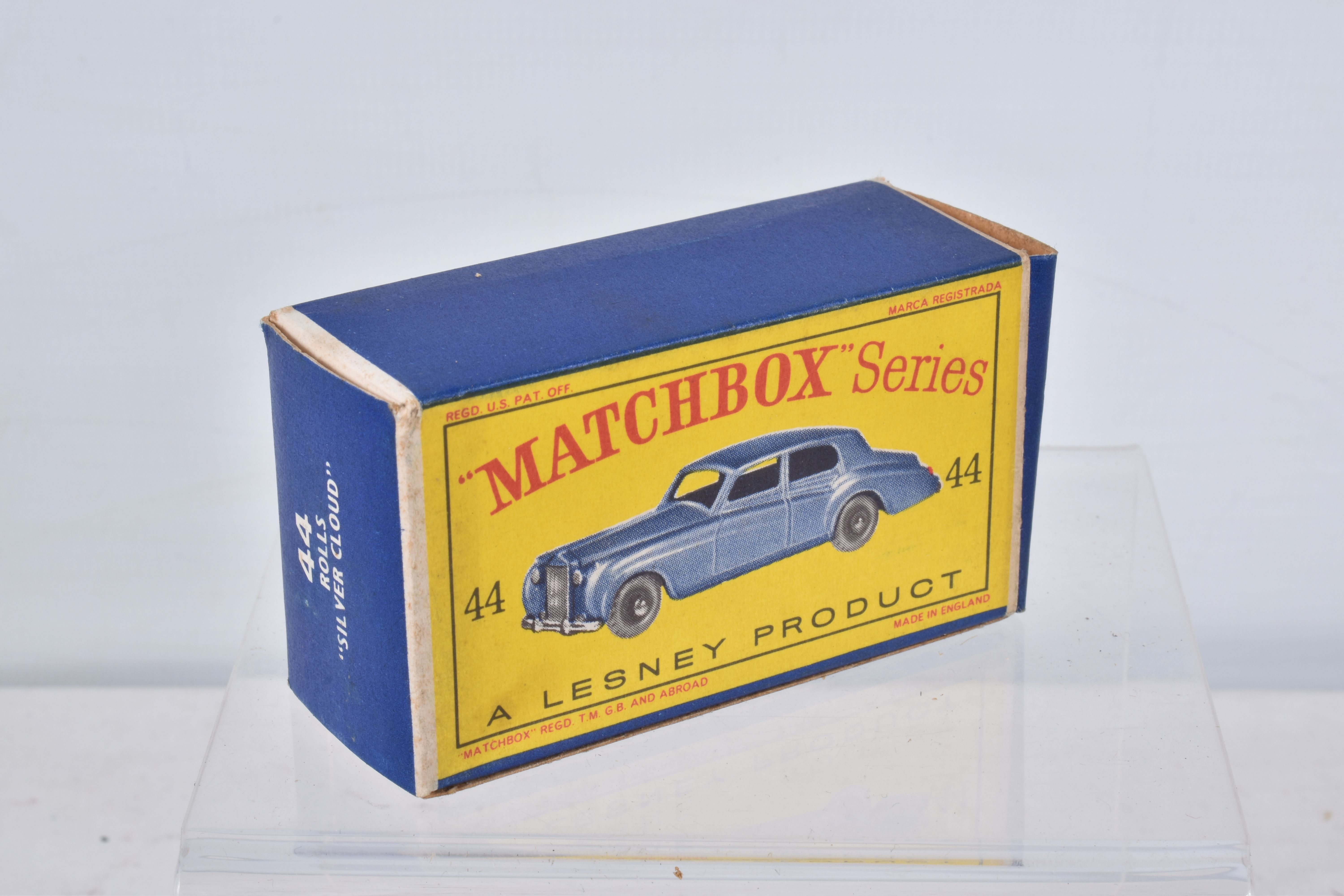 FOUR BOXED MATCHBOX SERIES CAR MODELS, Rolls-Royce Silver Cloud, No.44, silver plastic wheels, - Image 16 of 25