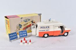 A BOXED DINKY TOYS FORD TRANSIT POLICE ACCIDENT UNIT, No.287, complete with two sign, four cones (