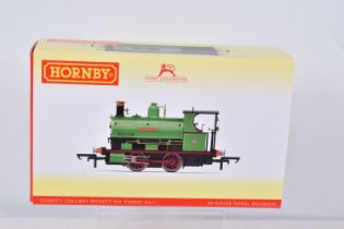 A BOXED OO GAUGE HORNBY MODEL RAILWAY LOCOMOTIVE, Class W4 Peckett 0-4-0ST, no. 1 'Forest' in