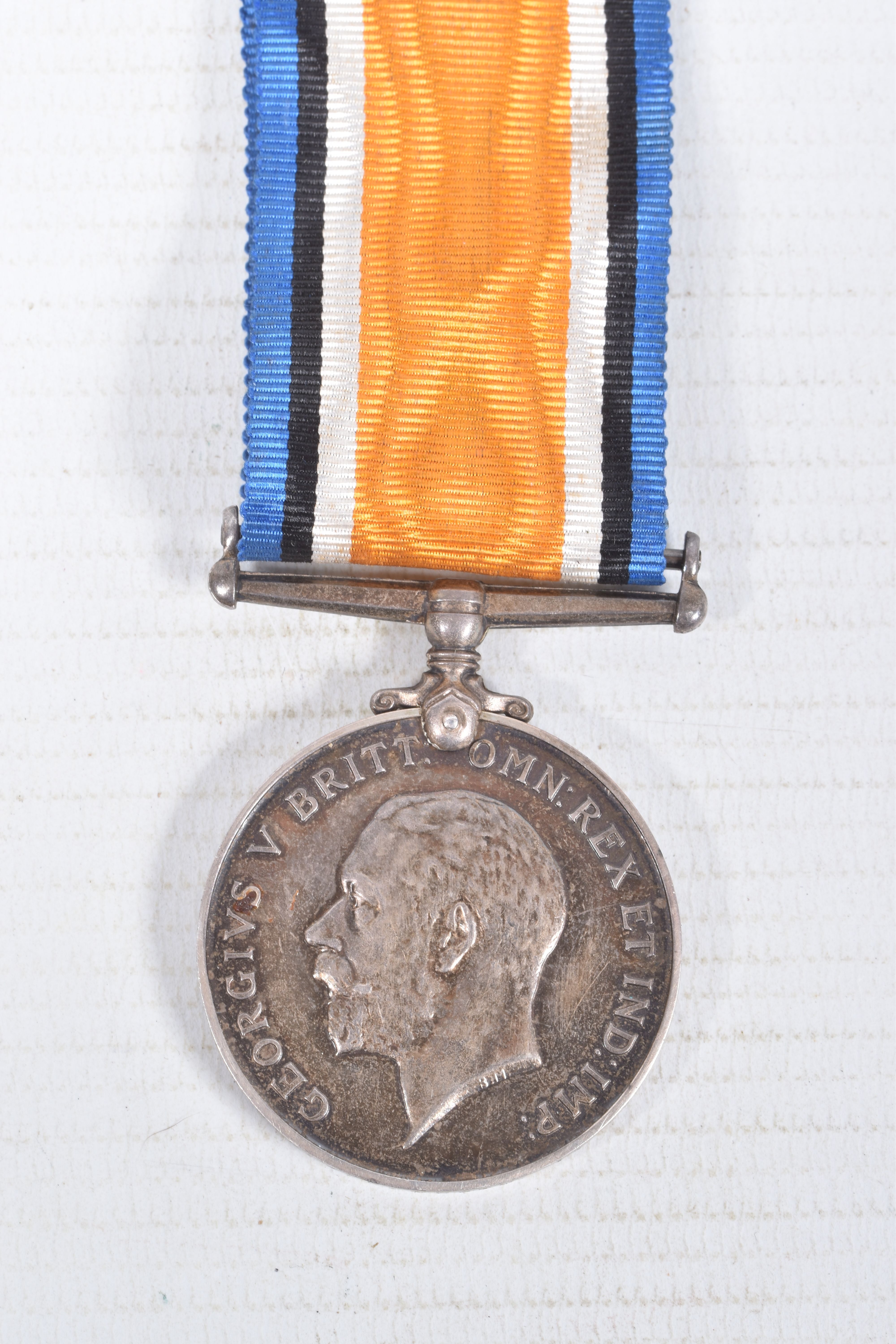A PAIR OF WWI MEDALS AND FOUR WWII MEDALS, the WWI medals are correctly named to private 99551 Afred - Image 4 of 13