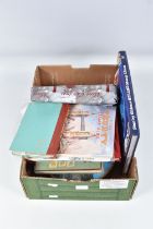 STAMP COLLECTION IN SMALL BOX. Main interest in the contents of a large Viceroy album