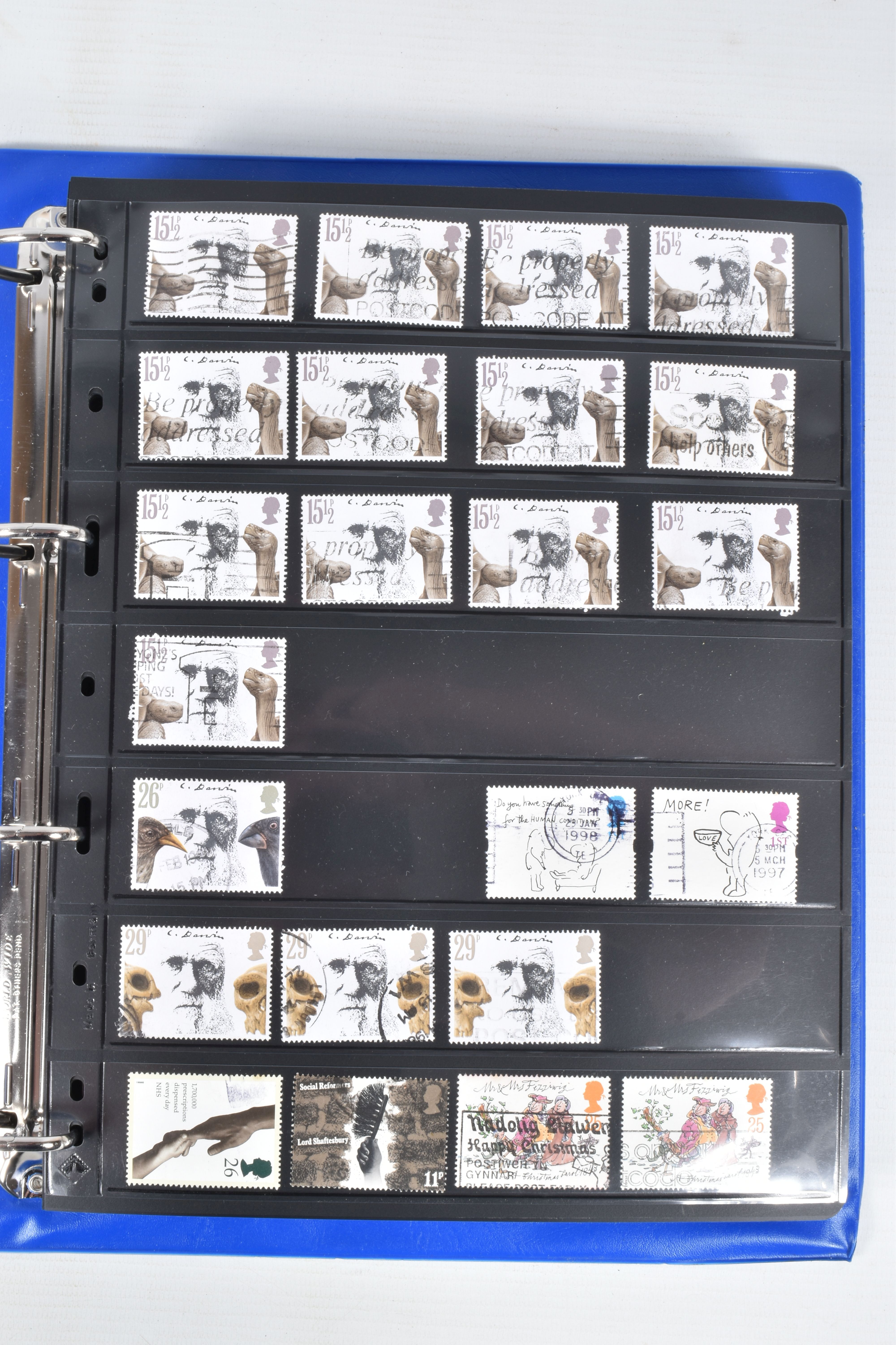 VERY LARGE COLLECTION OF STAMPS IN 6 BOXES. World wide in content but with an emphasis on British - Image 96 of 150