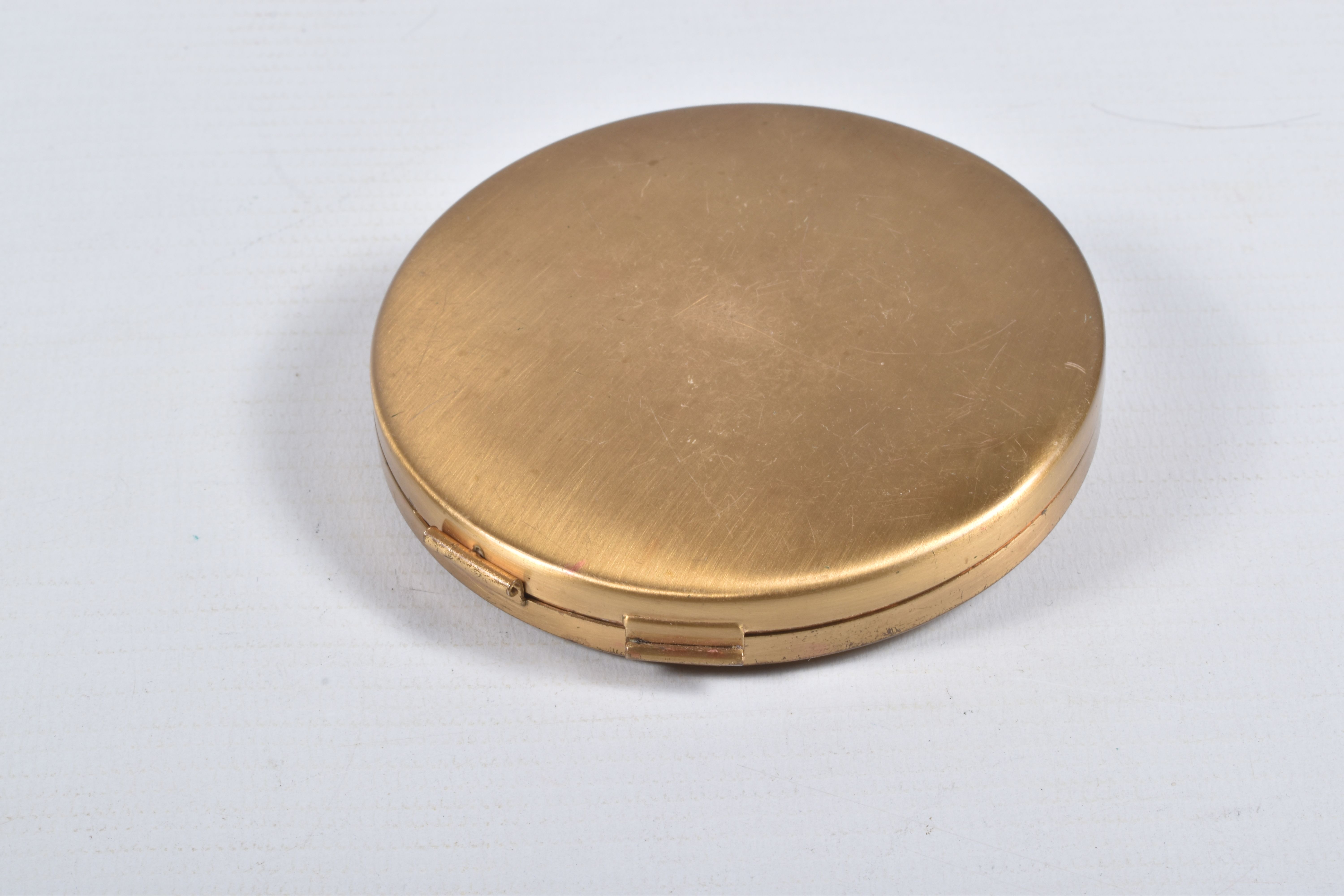 A COMPACT AND COSTUME JEWELLERY, circular powder compact, a box with three mother of pearl dress - Image 14 of 17