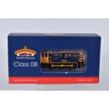 A BOXED OO GAUGE BACHMANN BRANCHLINE MODEL RAILWAY LOCOMOTIVE Class 08 no. 08818 no. 4 'Molly'