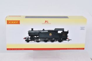 A BOXED OO GAUGE HORNBY MODEL RAILWAY STEAM LOCOMOTIVE Class 42XX no. 4287 in BR Black Early Livery,