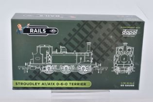 A BOXED OO GAUGE DAPOL MODEL RAILWAY TANK LOCOMOTIVE Class A1 'Terrier' no. 82 'Boxhill' in LBSCR