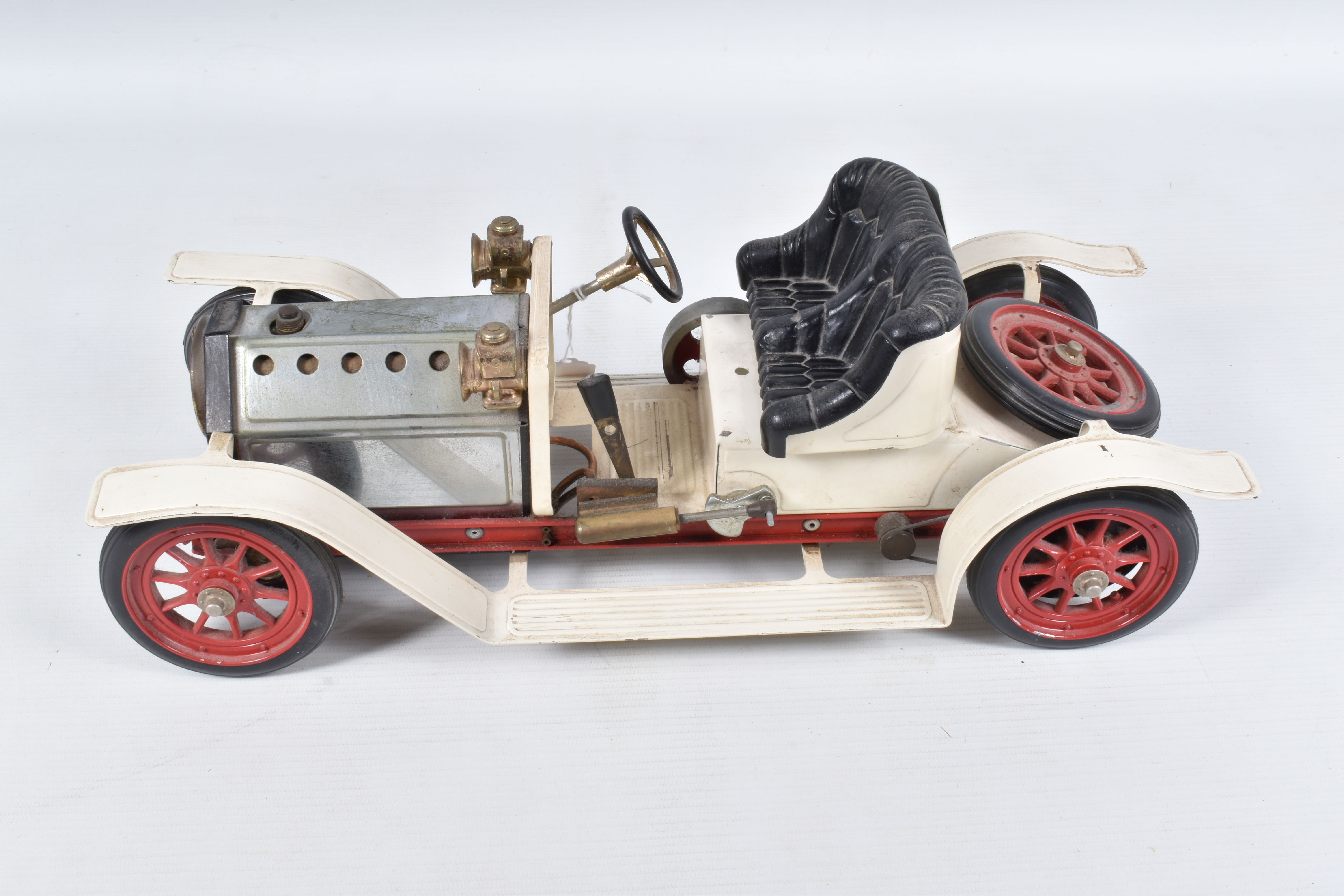 AN UNBOXED MAMOD LIVE STEAM ROADSTER, No.SA1, not tested , playworn condition with paint loss, - Image 2 of 6