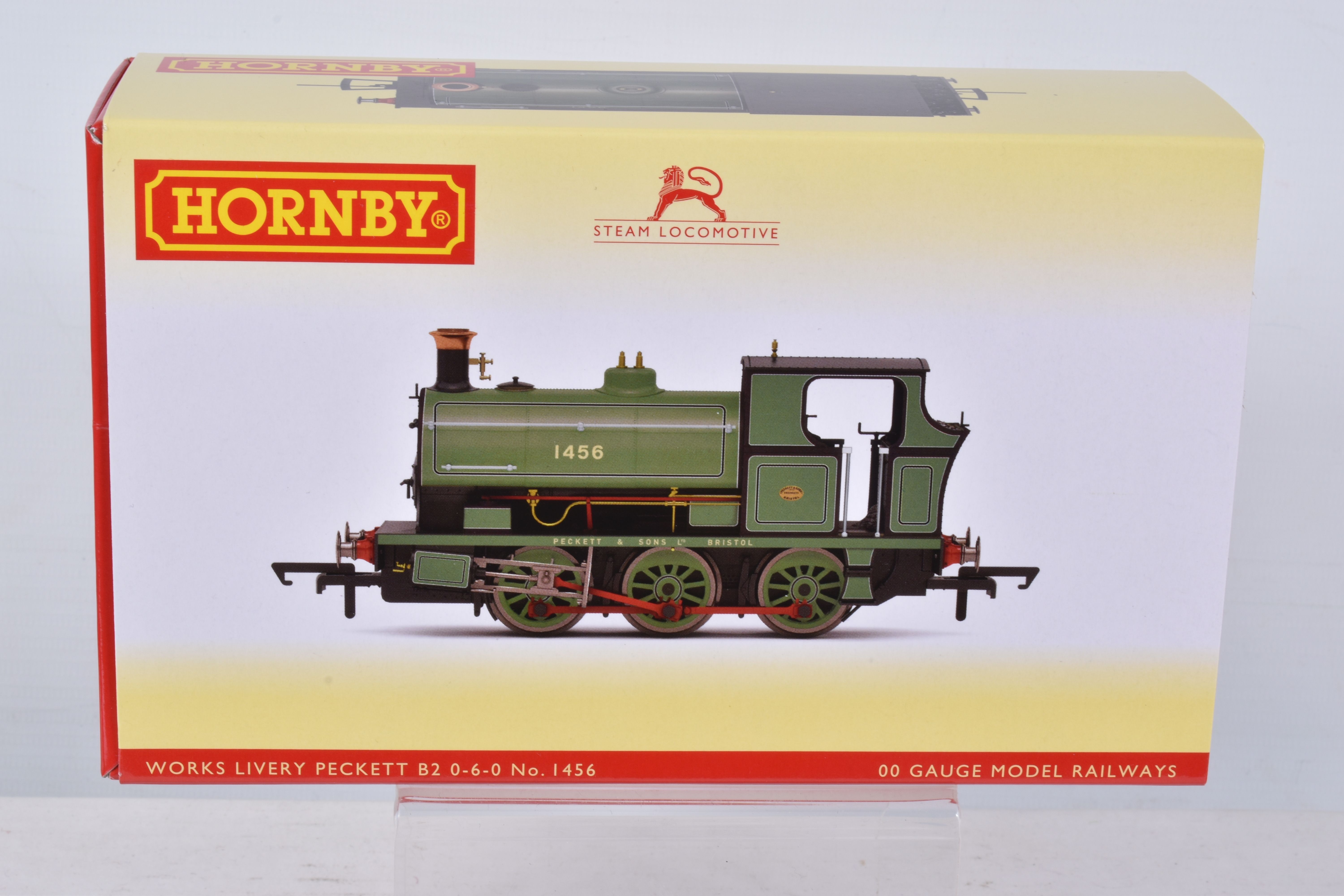 A BOXED OO GAUGE HORNBY MODEL RAILWAY STEAM LOCOMOTIVE Peckett W4 Class 0-4-0ST no. 1456 '