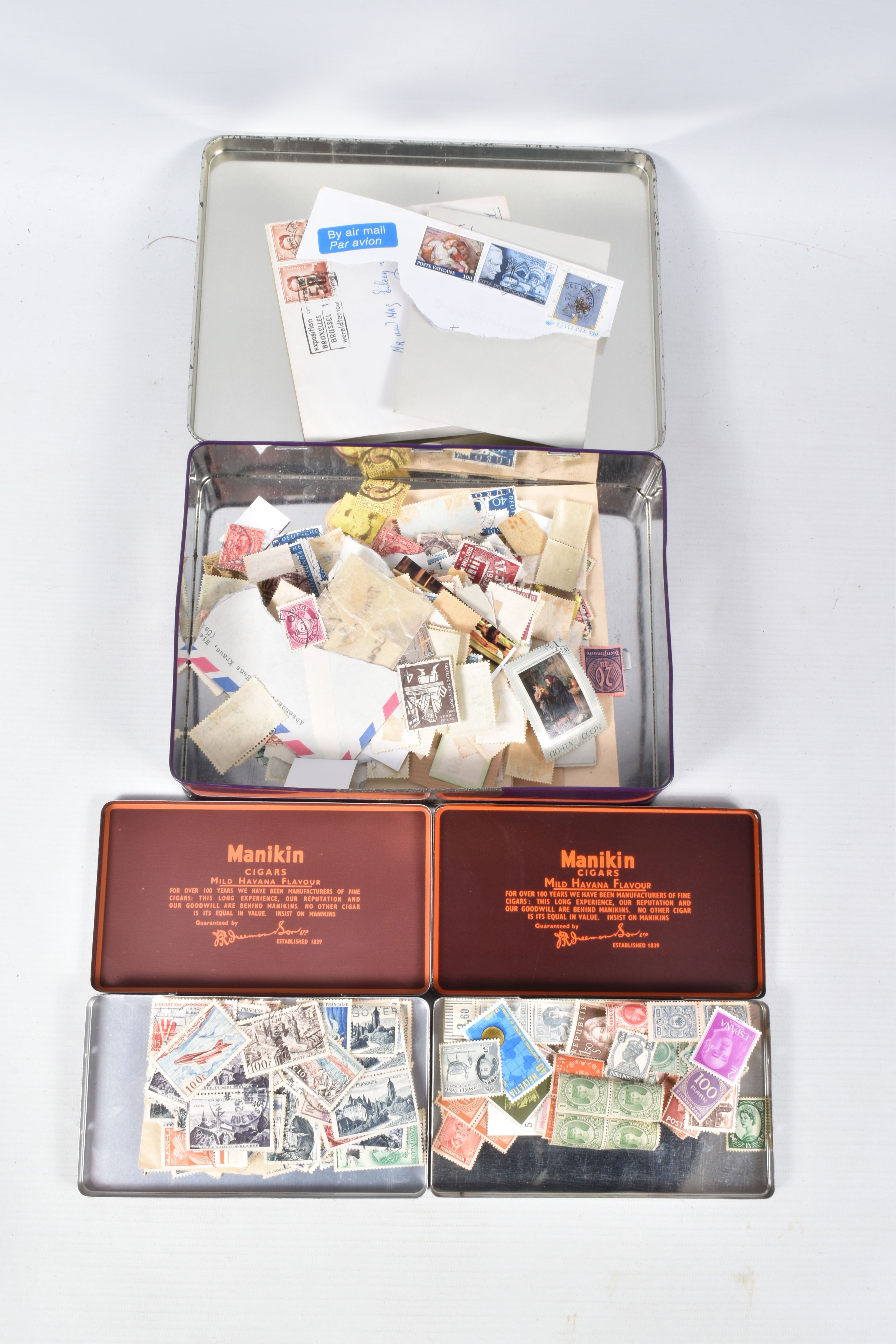 LARGE ACCUMULATION OF STAMPS IN 2 BOXES. Includes 1970s presentation cards, but main value is in - Image 3 of 30