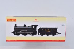 A BOXED OO GAUGE HORNBY MODEL RAILWAY STEAM LOCOMOTIVE Class J36 0-6-0 no. 722 in LNER Black, item