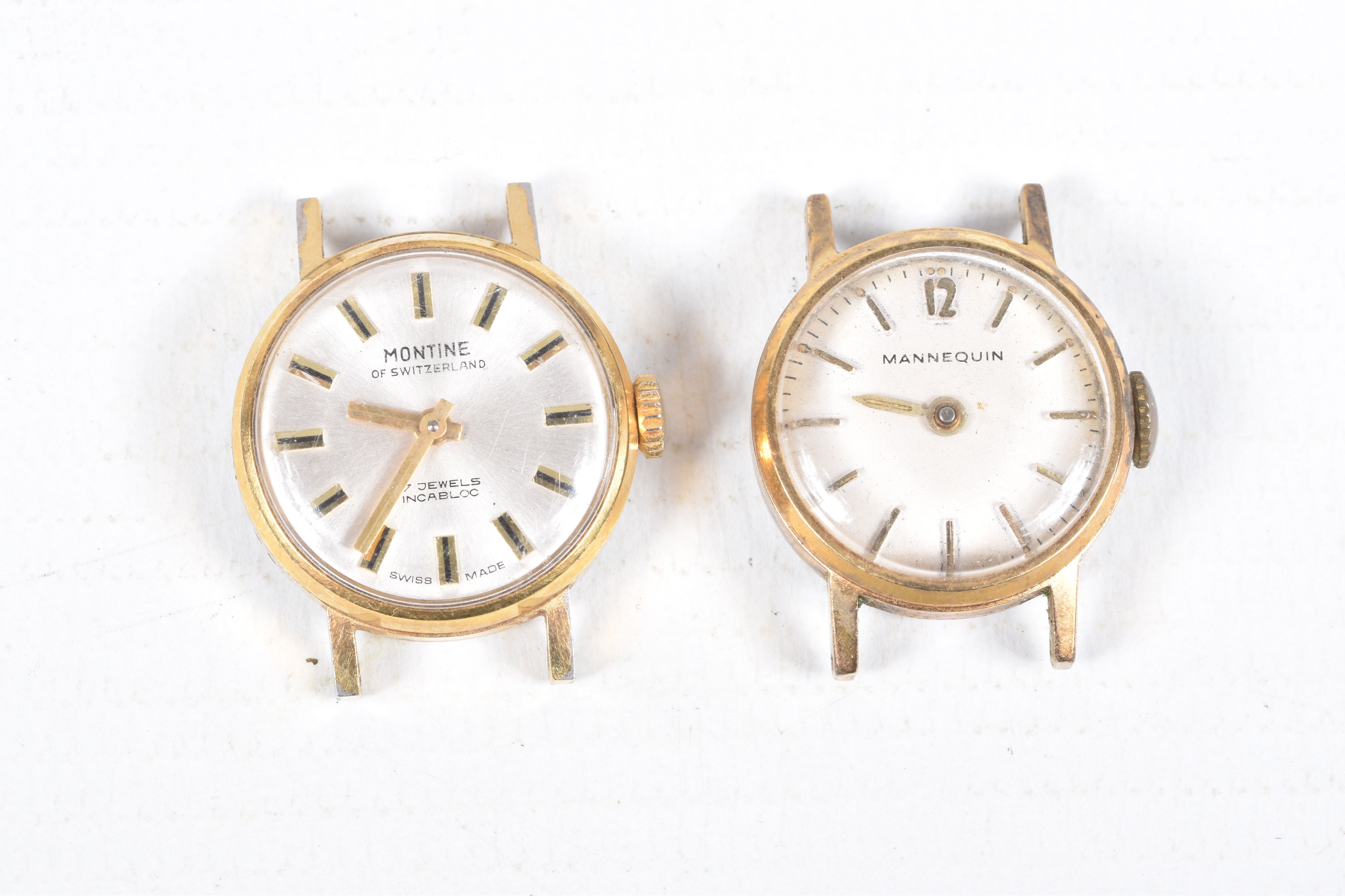 A SELECTION OF MAINLY WATCH HEADS, to include a Solo wristwatch, watch heads include Montine, - Image 11 of 14