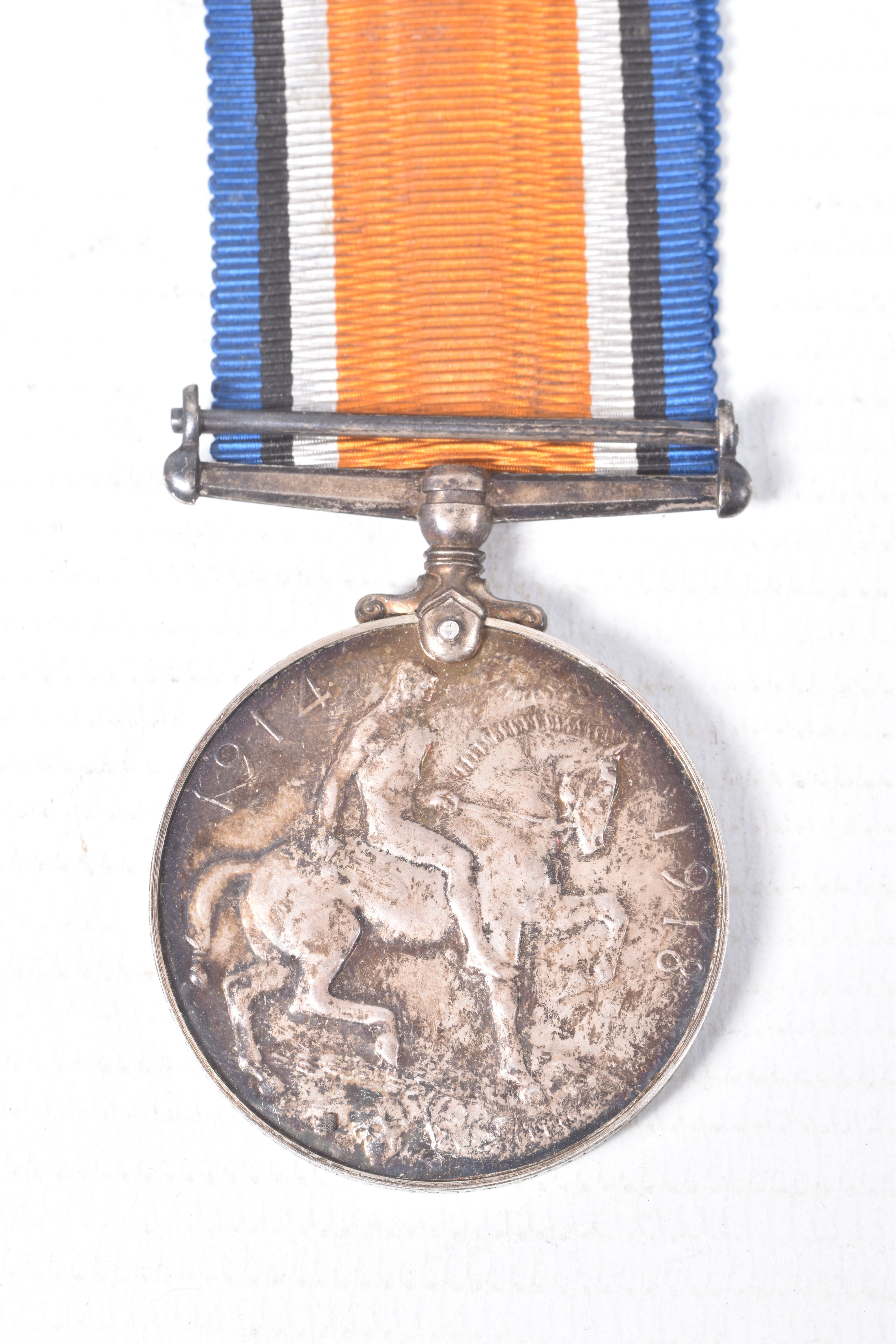 A WWI PAIR OF DURHAM LIGHT INFANTRY MEDALS AND TWO CAP BADGES, the medals are both correctly named - Image 7 of 15