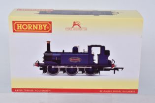 A BOXED OO GAUGE HORNBY MODEL RAILWAY STEAM LOCOMOTIVE Class A1 Terrier 0-6-0T no. 4 'Rolvenden'