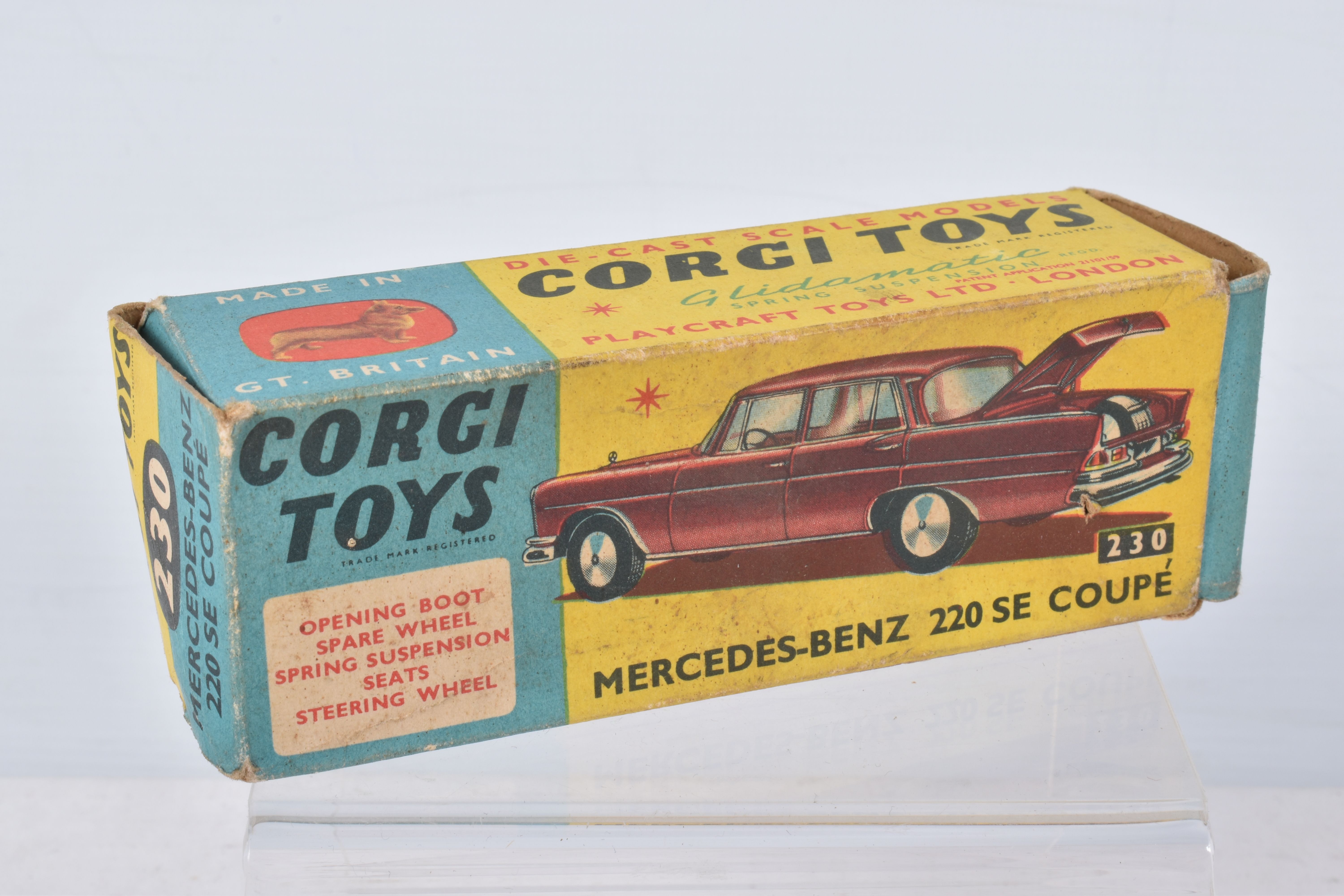 FOUR BOXED CORGI TOYS CAR MODELS, Ford Thunderbird Open Sports, No.215S, missing driver, Bentley - Image 17 of 29